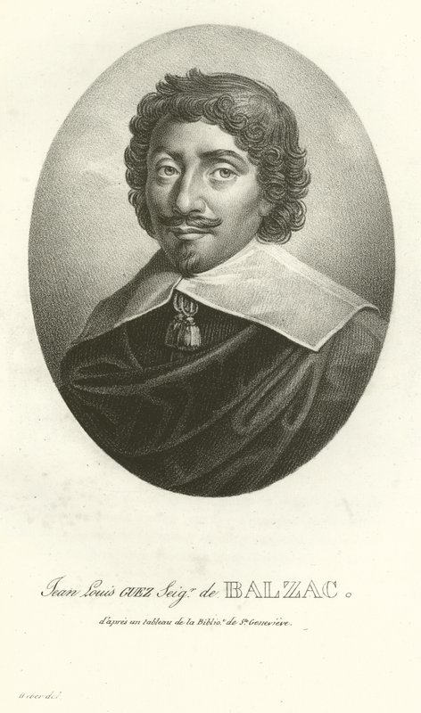 Jean Louis Guez, Lord of Balzac af French School