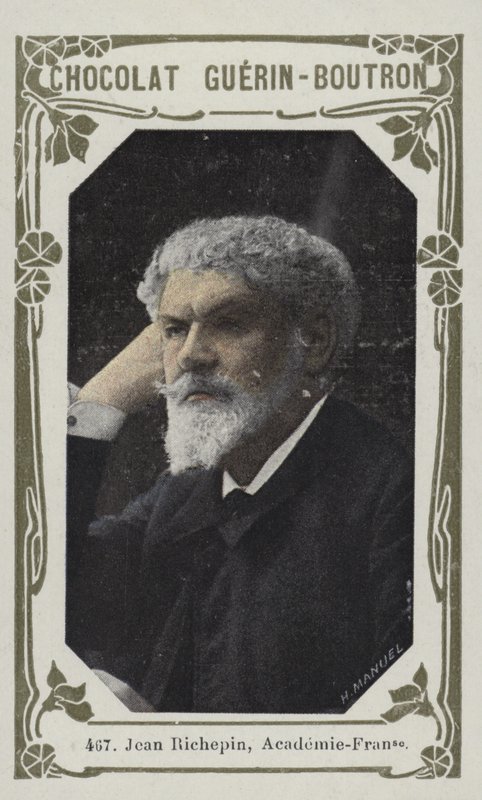 Jean Richepin, Academie-Francaise (farvet foto) af French School