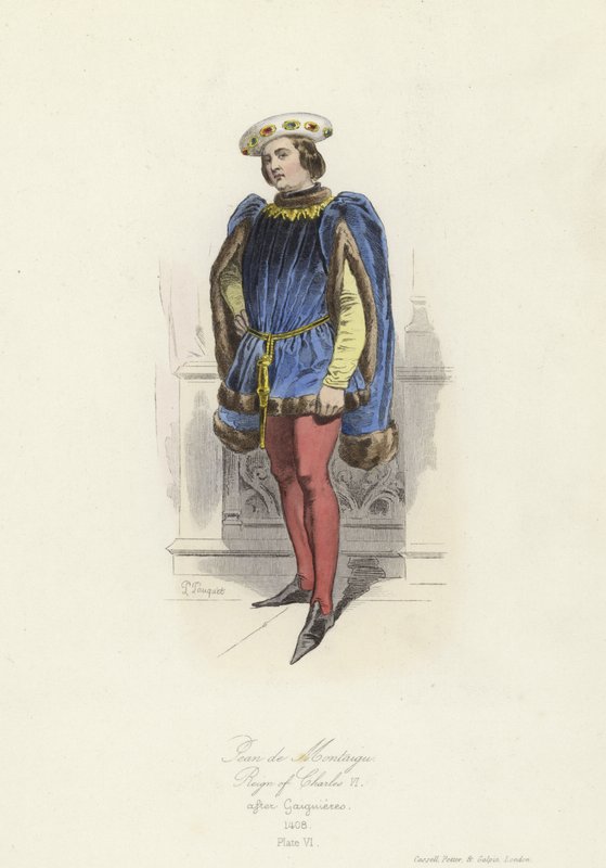 Jean de Montagu, stormester i Frankrig, regeringstid af Charles VI af French School