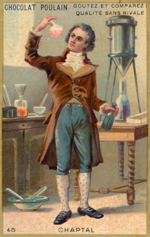 Jeanne-Antoine Chaptal, kemiker af French School