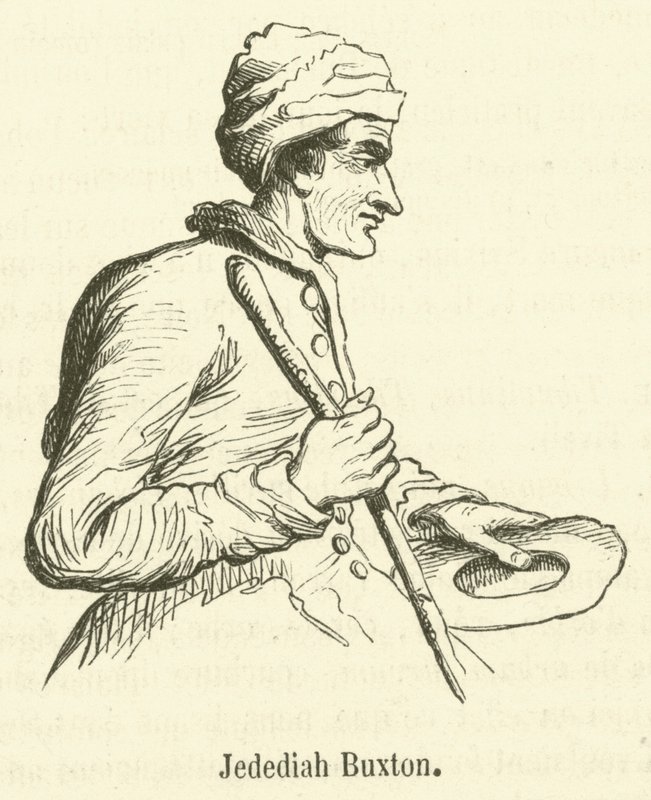 Jedediah Buxton (gravering) af French School