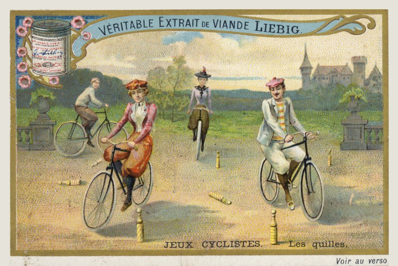 Jeux Cyclistes, Cykling omkring Skittles i Frankrig. af French School