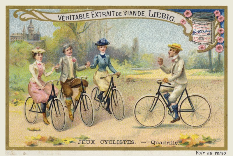 Cykelspil, Square Dancing af French School