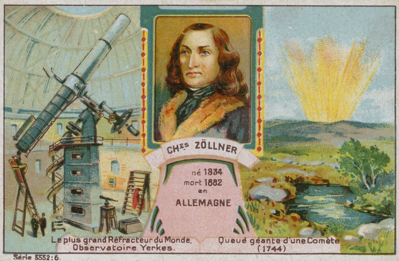 Johann Karl Friedrich Zoellner, tysk astronom af French School