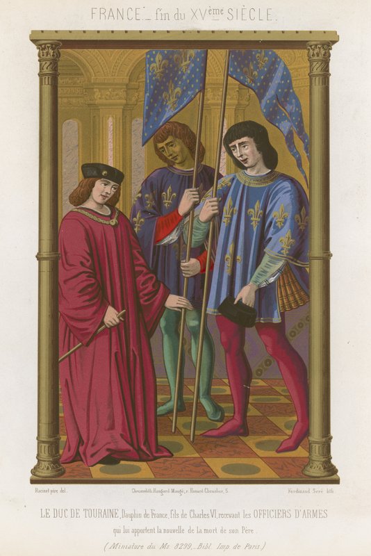 John, Dauphin af Frankrig og hertug af Touraine af French School