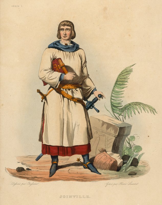 Joinville (farvet gravering) af French School