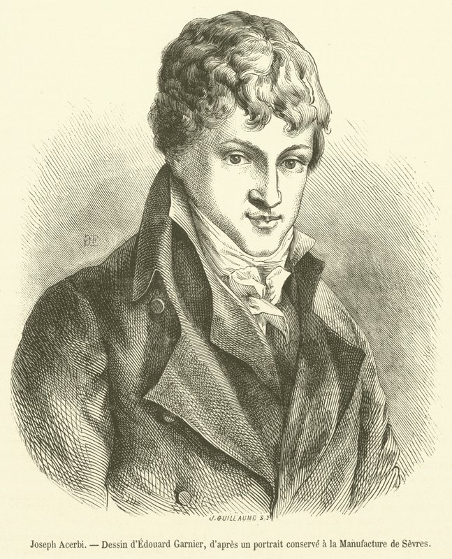Joseph Acerbi (gravering) af French School