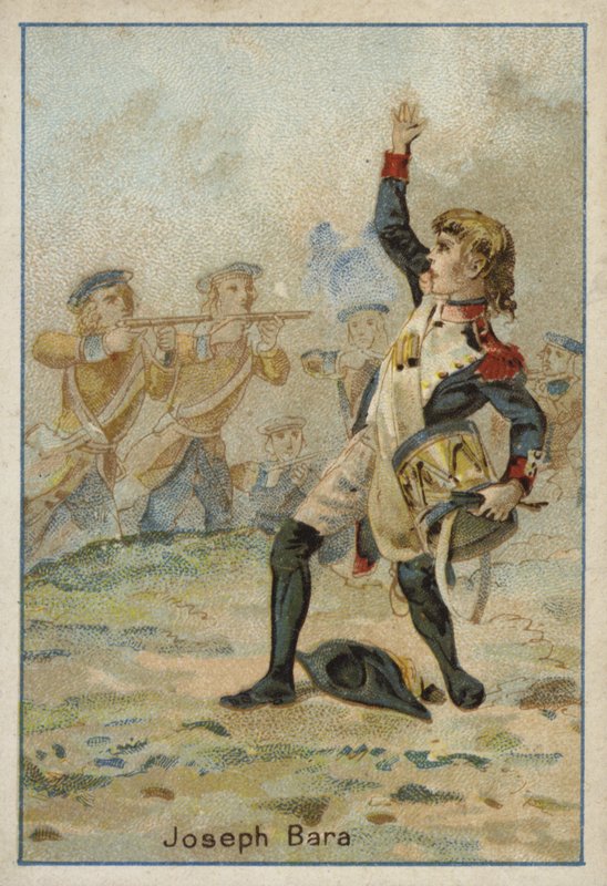 Joseph Bara, fransk revolutionær drengesoldat af French School