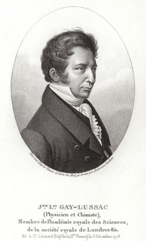 Joseph Louis Gay-Lussac af French School