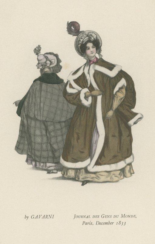 Journal of People of the World, Paris, december 1833 af French School