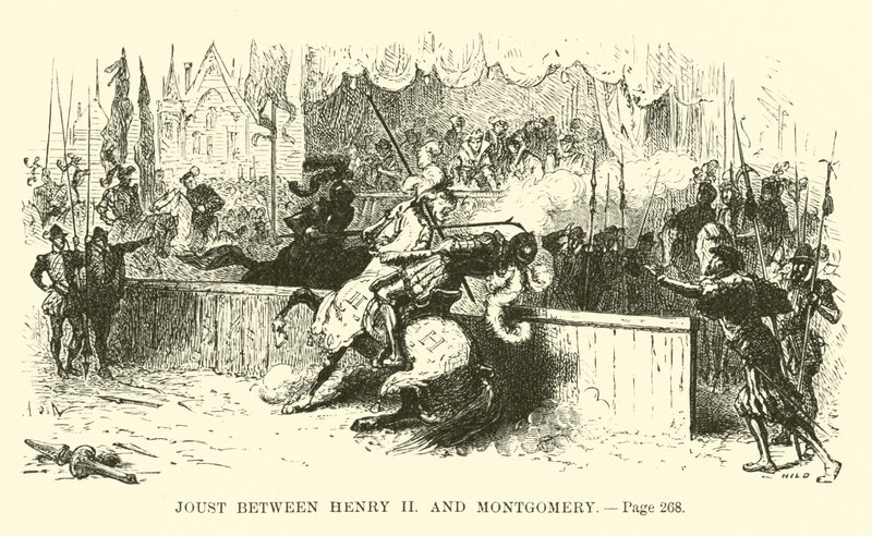 Dyst mellem Henry II og Montgomery af French School