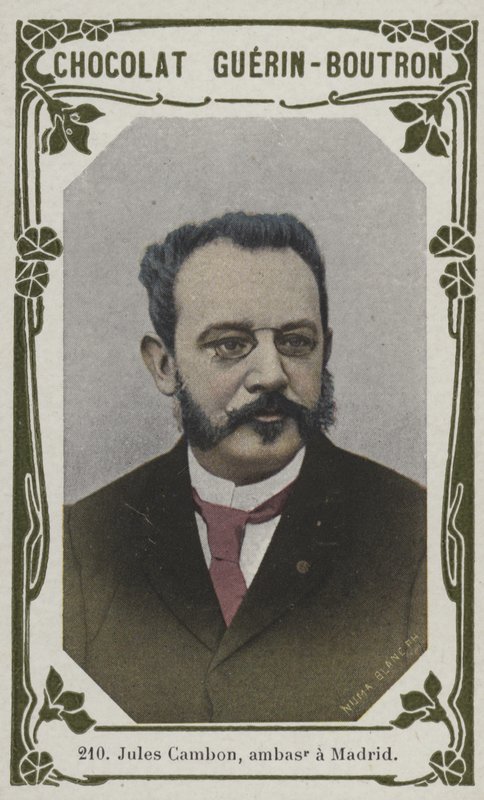 Jules Cambon, ambassadør i Madrid (farvet foto) af French School