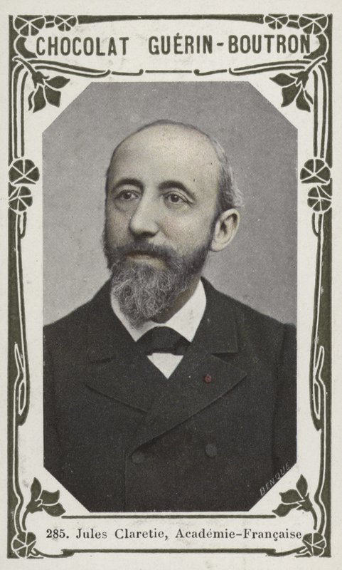 Jules Claretie, Academie-Francaise (farvet foto) af French School