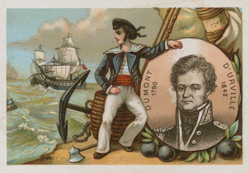 Jules Dumont dUrville, fransk søofficer og opdagelsesrejsende af French School