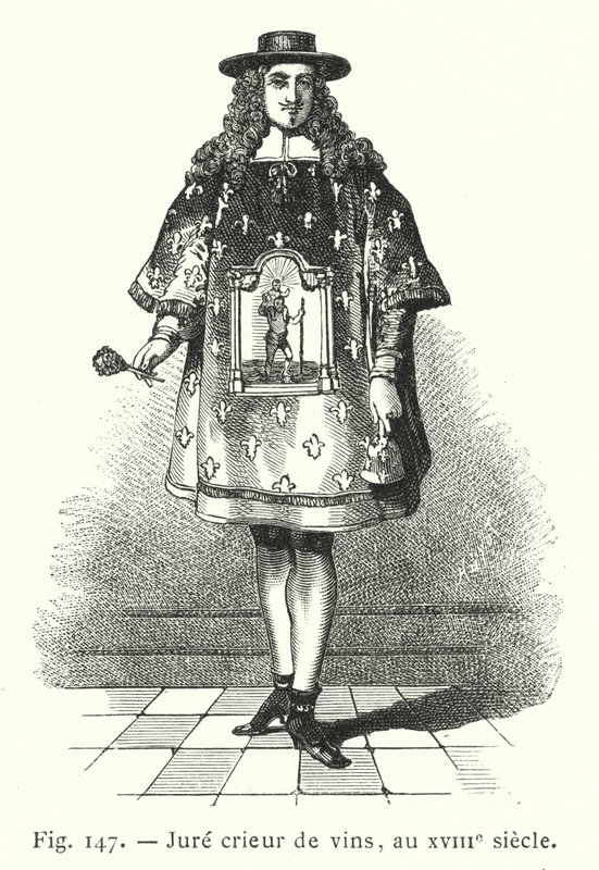 Svoren vinskriger, 1700-tallet (gravering) af French School