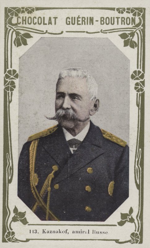 Kaznakof, amiral Russe (farvet foto) af French School