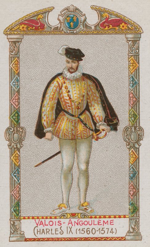 Kong Charles IX af Frankrig af French School
