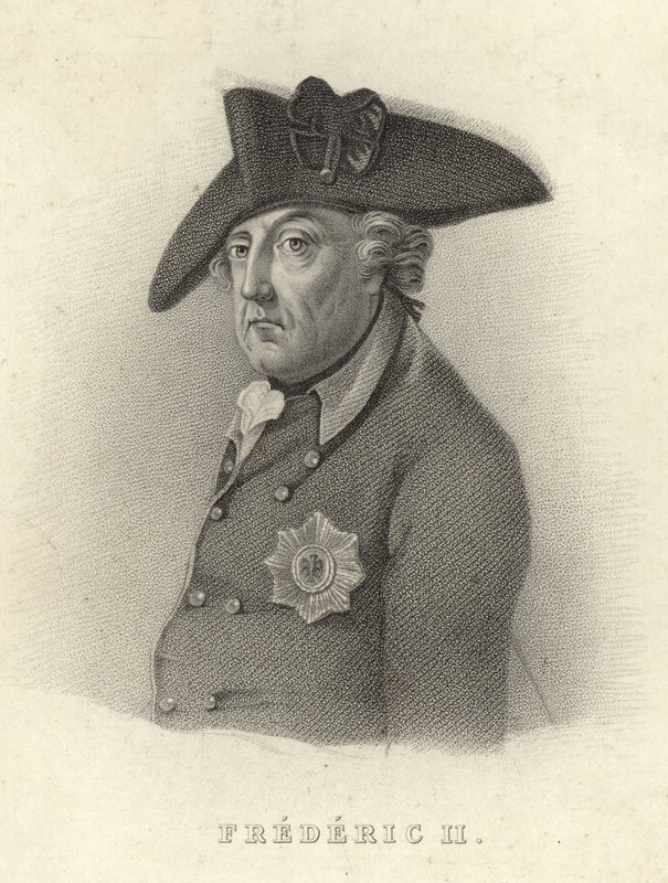 Kong Frederik II af Preussen af French School