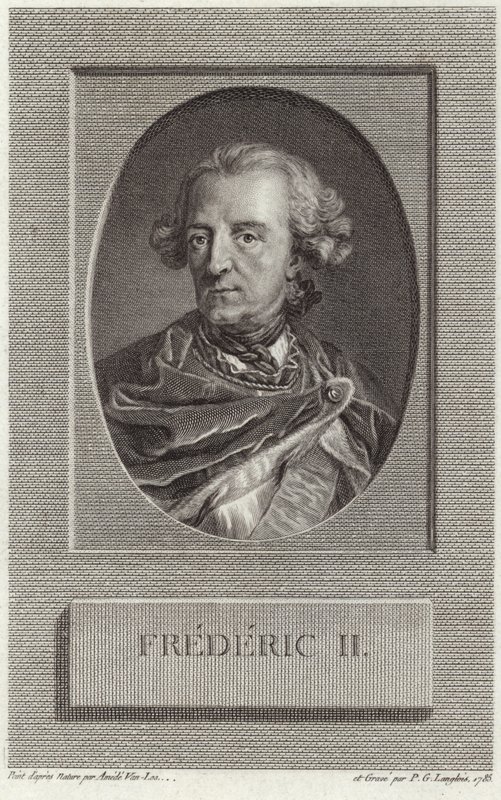 Kong Frederik II af Preussen af French School