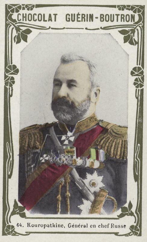 Kuropatkin, russisk generalchef (farvet foto) af French School