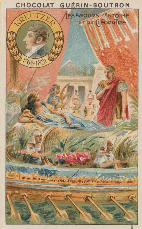 Kreutzer, Antoine og Cleopatras kærlighed af French School