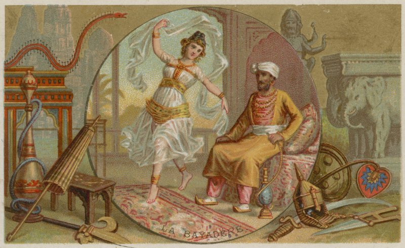 La Bayadere af French School