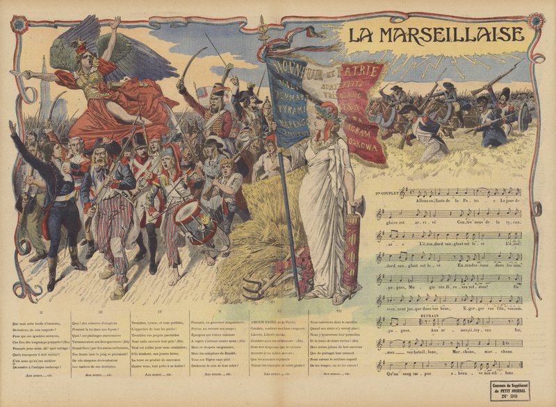 Marseillaise af French School
