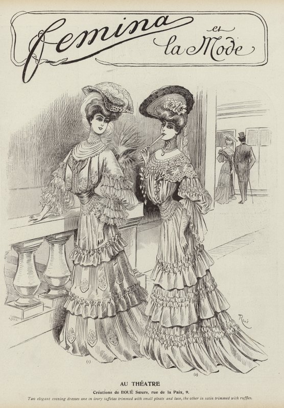 Feminas mode af French School