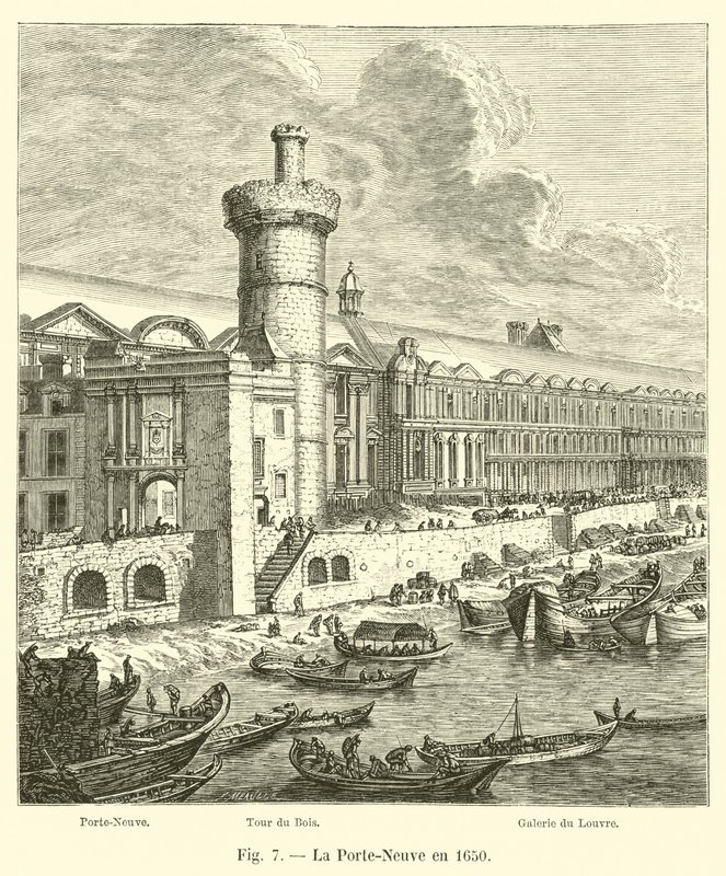 Porte-Neuve i 1650 af French School