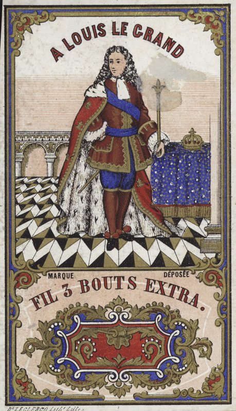 Etiket for A Louis le Grand af French School