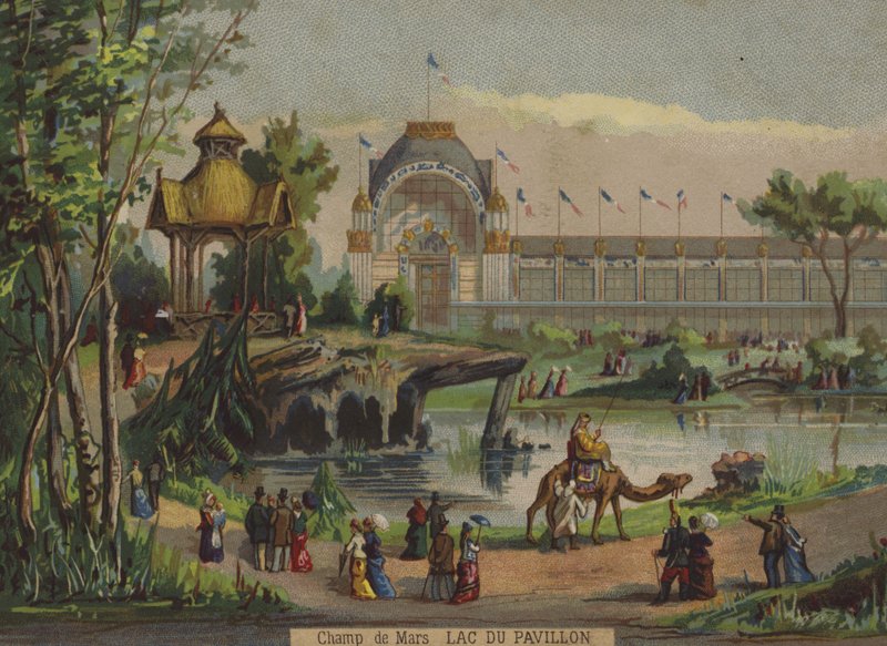 Pavilion Lake, Champ de Mars, Paris af French School