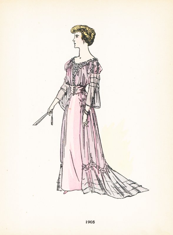 Damemode, 1905 af French School