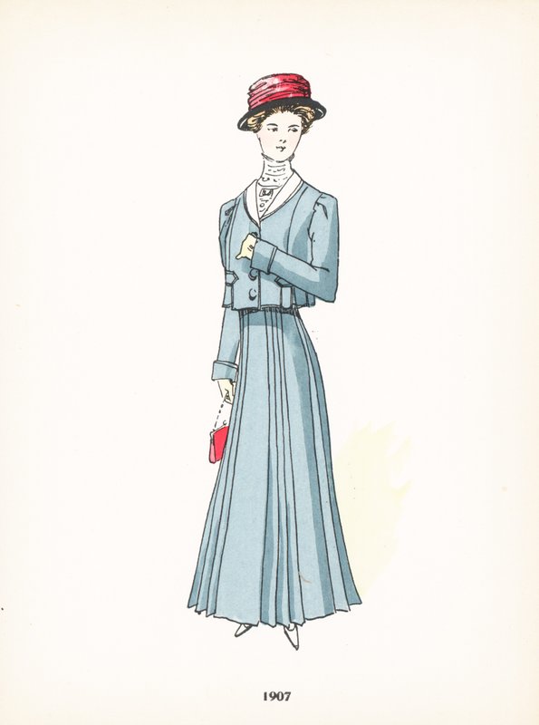 Damemode, 1907 af French School