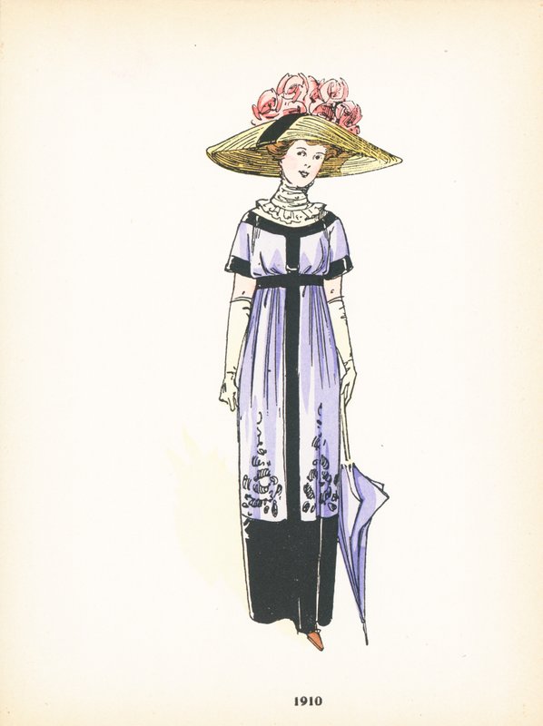 Damemode, 1910 af French School