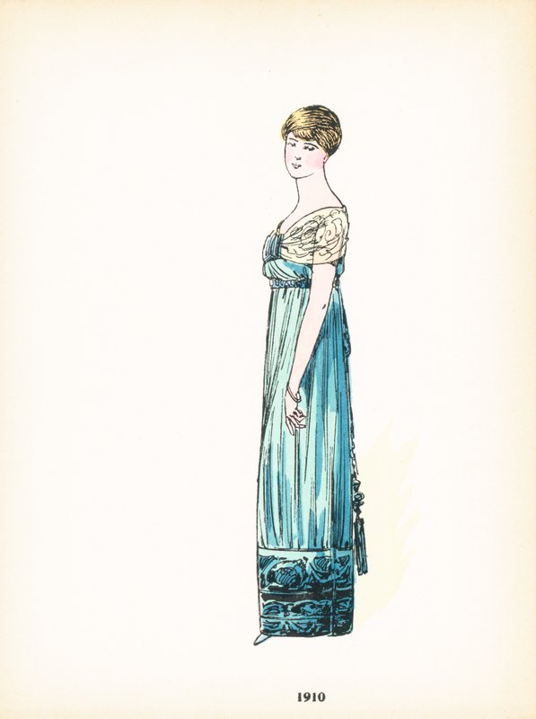 Damemode, 1910 af French School