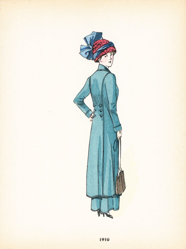Damemode, 1910 af French School