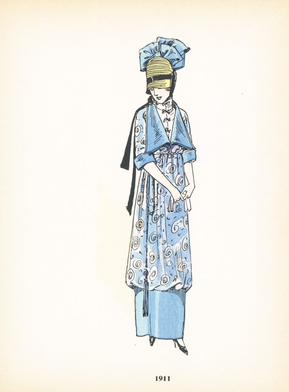 Damemode, 1911 af French School