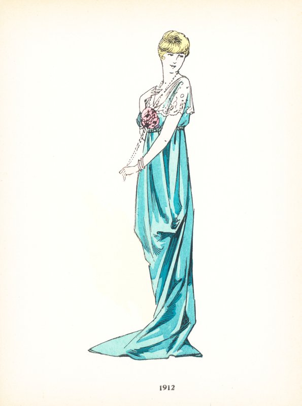 Damemode, 1912 af French School
