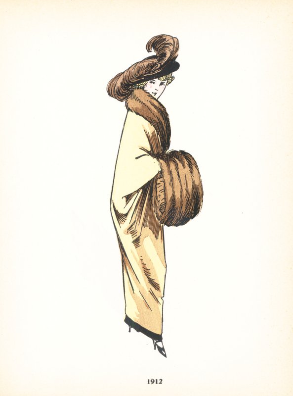 Damemode, 1912 af French School