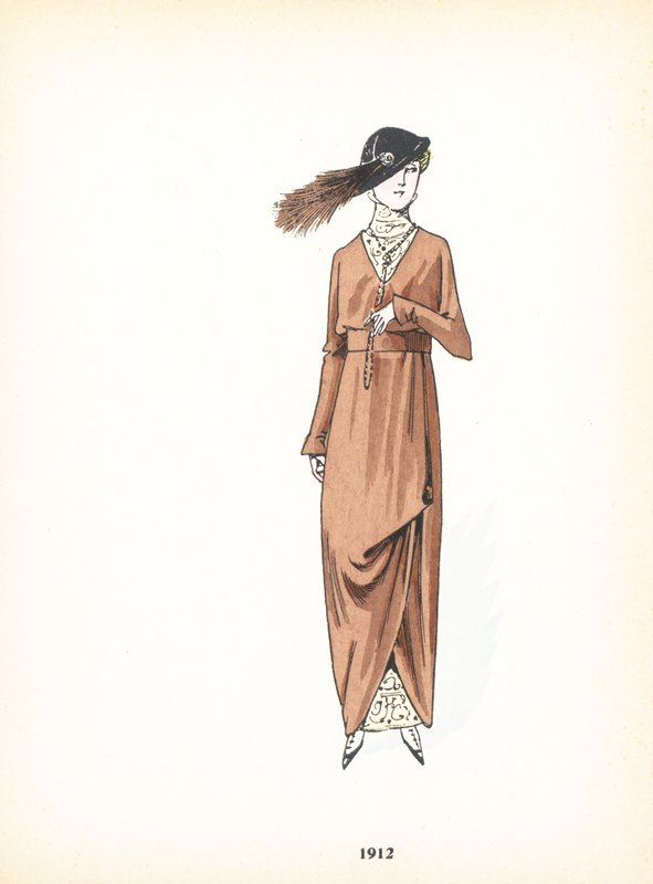 Damemode, 1912 af French School