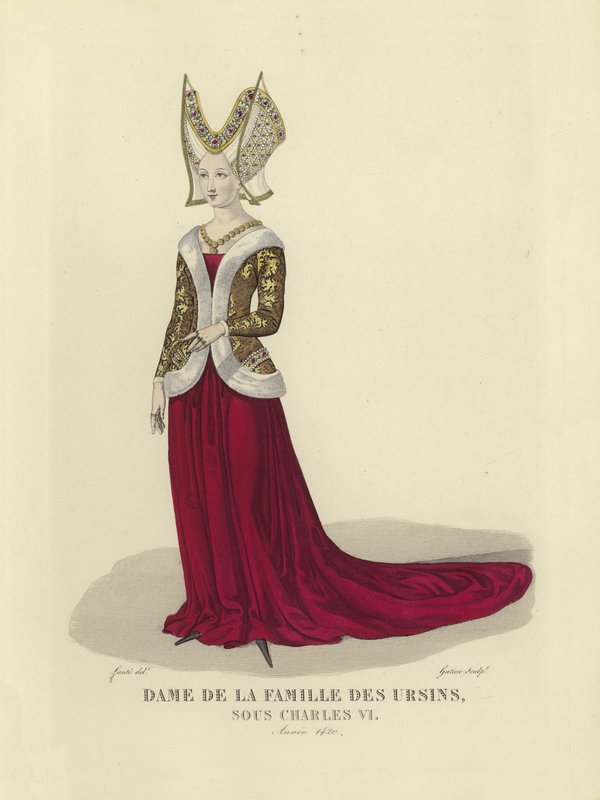 Dame af Orsini-familien, regeringstid af Charles VI af Frankrig, 1420 af French School