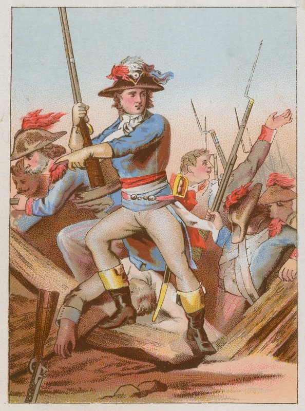 Lazare Carnot i de revolutionære krige af French School