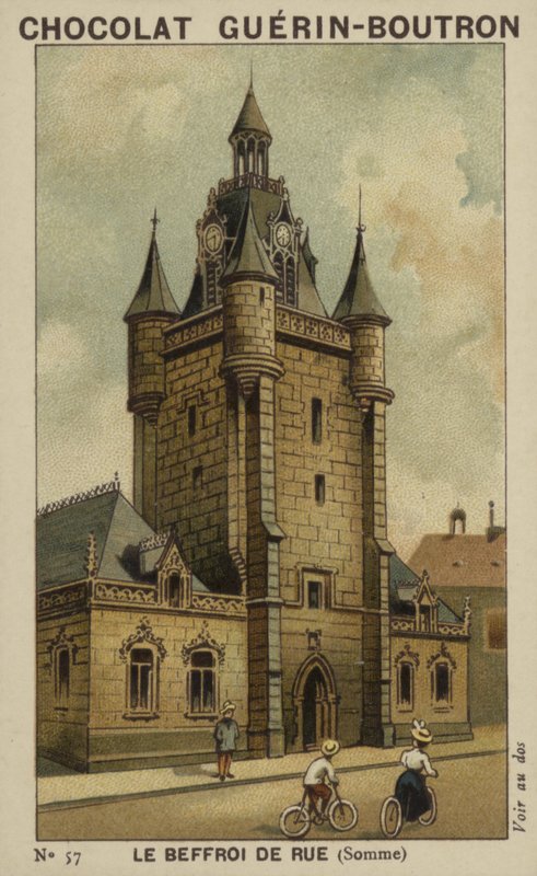 Klokketårnet i Rue, Somme af French School