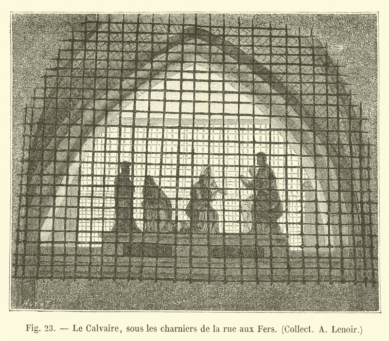 Golgata, under massegravene i rue aux Fers, Collect A Lenoir af French School
