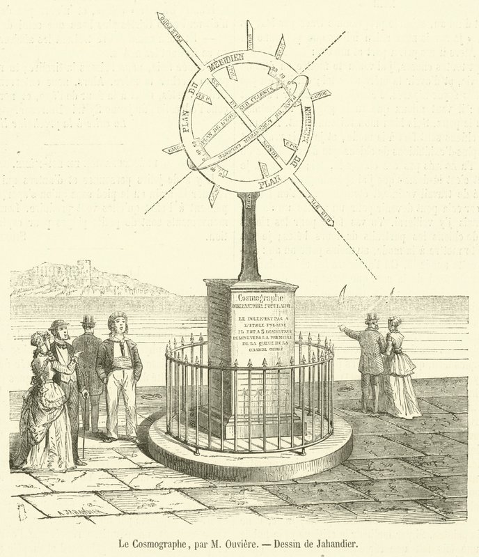 Le Cosmographe (gravering) af French School