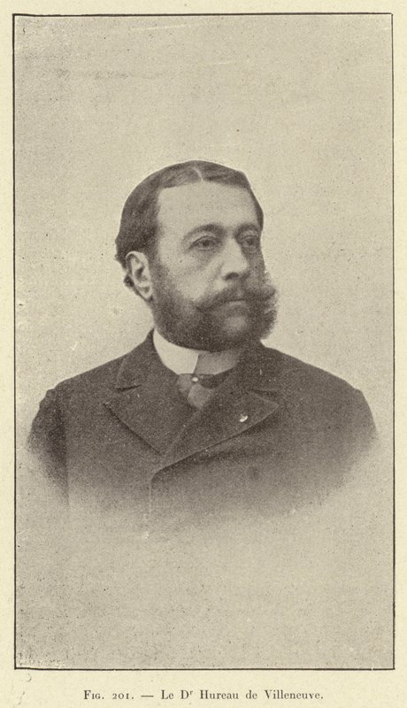 Dr. Hureau de Villeneuve (gravering) af French School