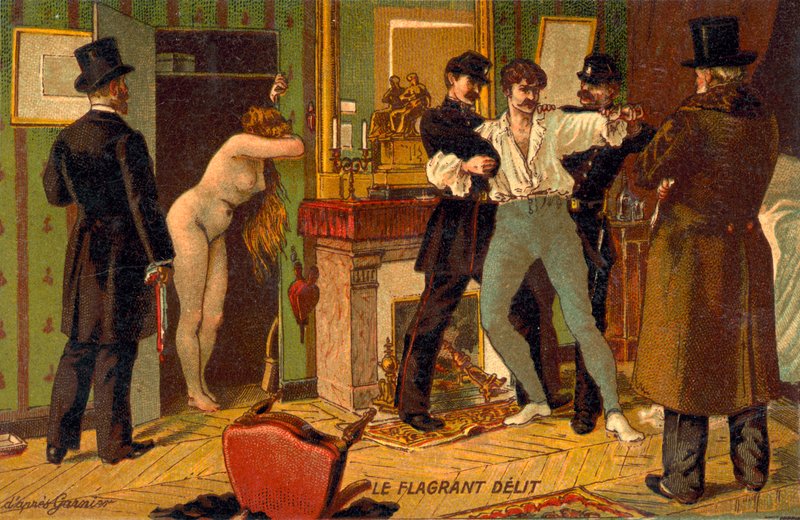 Flagrant Delikt af French School