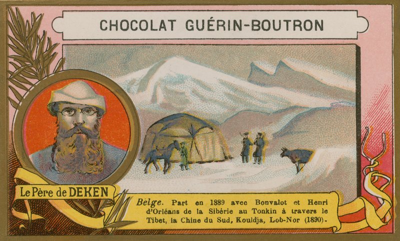 Le Pere Deken, belgisk opdagelsesrejsende fra det 19. århundrede af French School