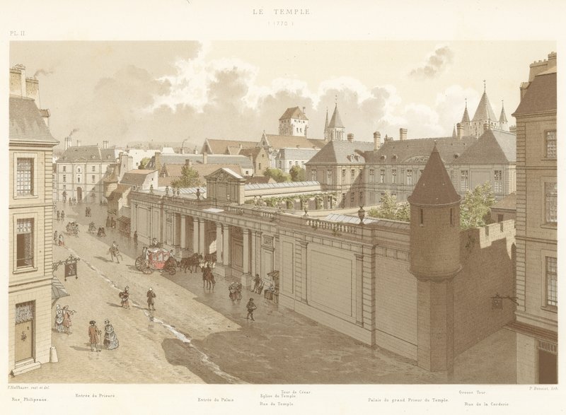 Templet, 1770 af French School
