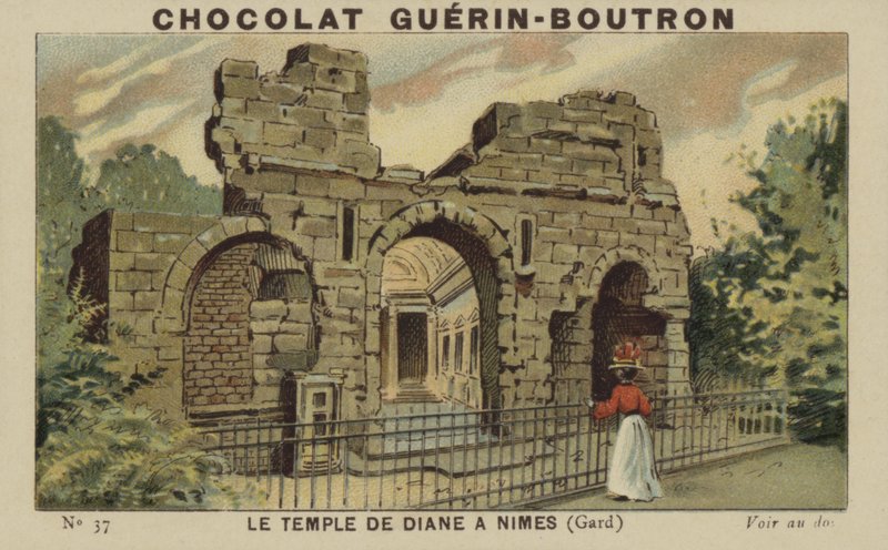 Dianatemplet i Nimes, Gard af French School